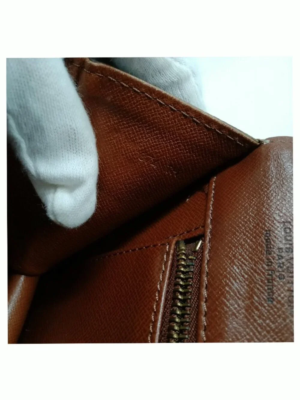 Authentic Louis Vuitton Pochette Dame GM Monogram Clutch - Picture 7 of 9